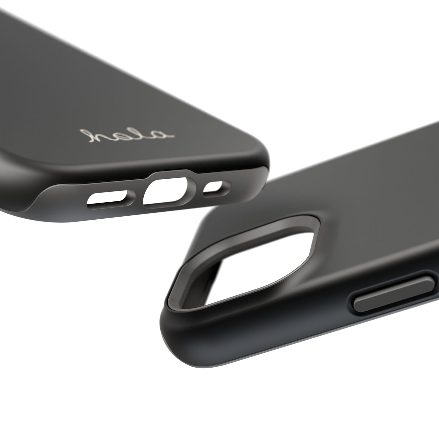 Minimalist iPhone Magnetic Case "Hello"