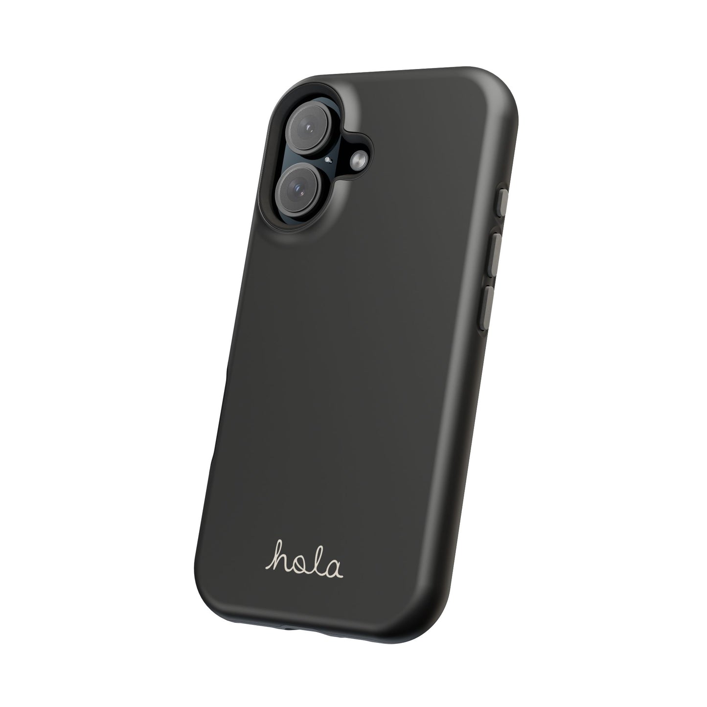 Minimalist iPhone Magnetic Case "Hello"