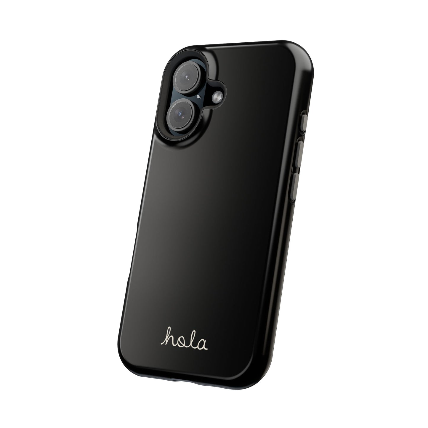 Minimalist iPhone Magnetic Case "Hello"