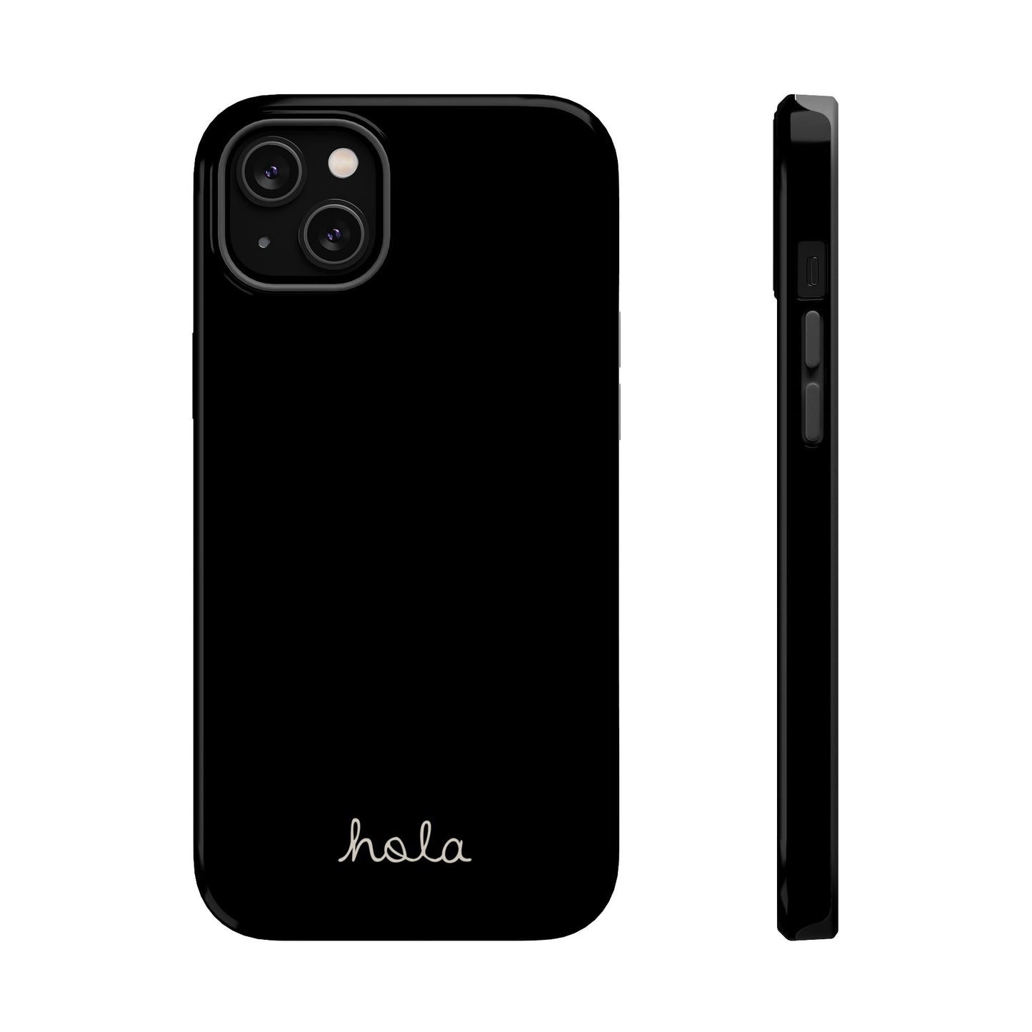 Minimalist iPhone Magnetic Case "Hello"