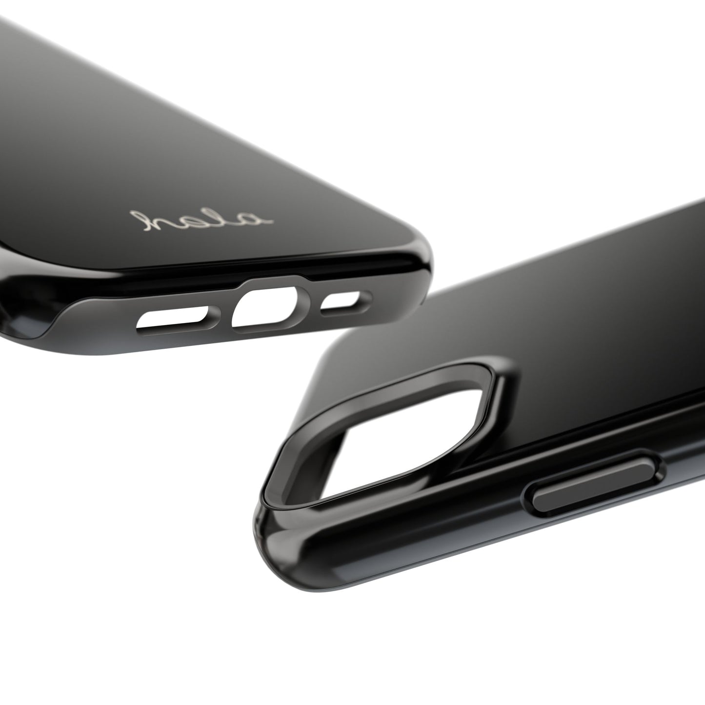 Minimalist iPhone Magnetic Case "Hello"