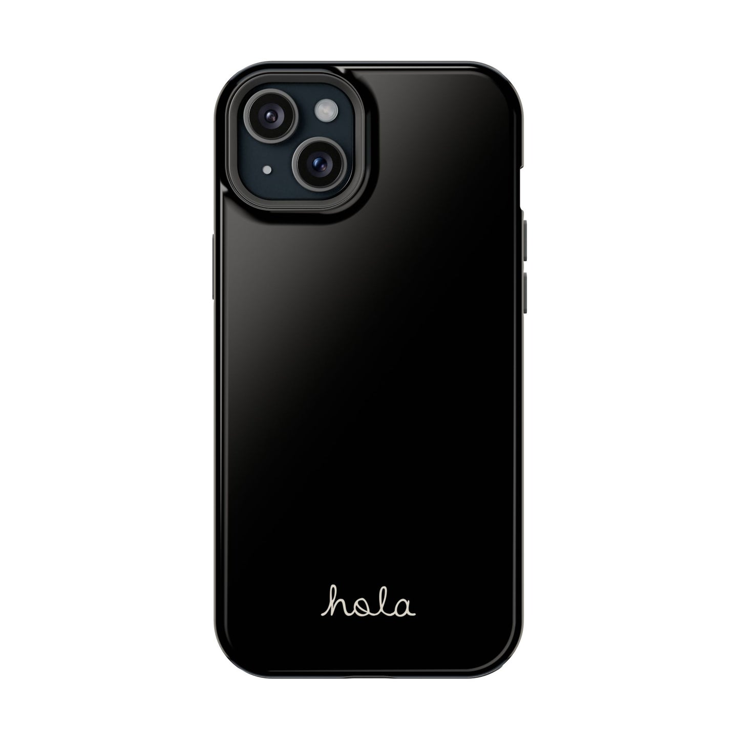 Minimalist iPhone Magnetic Case "Hello"