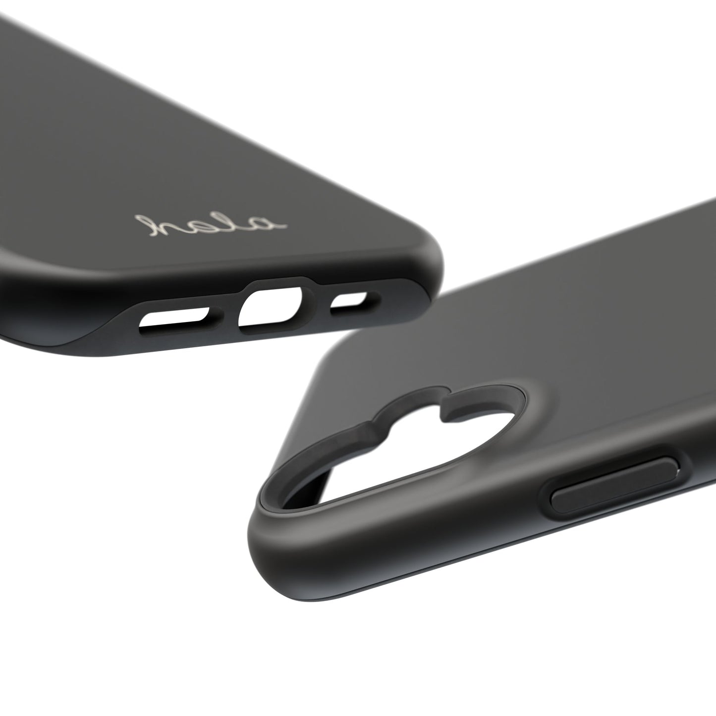 Minimalist iPhone Magnetic Case "Hello"