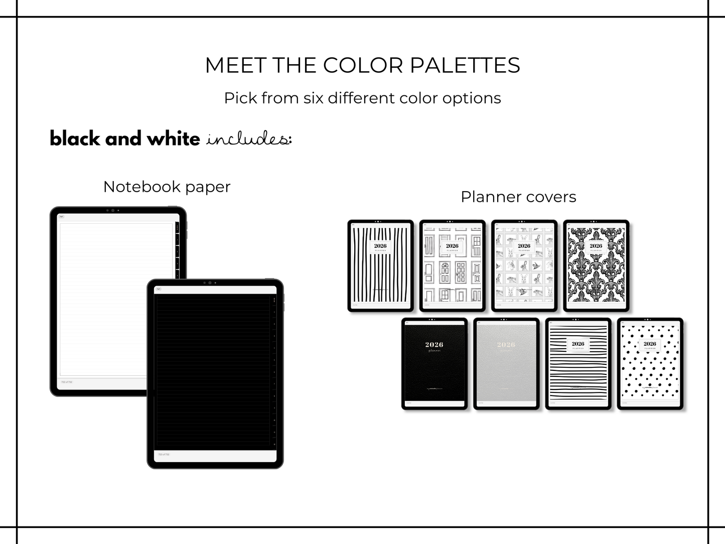 š¤ The 2026 Digital Life Planner Collection