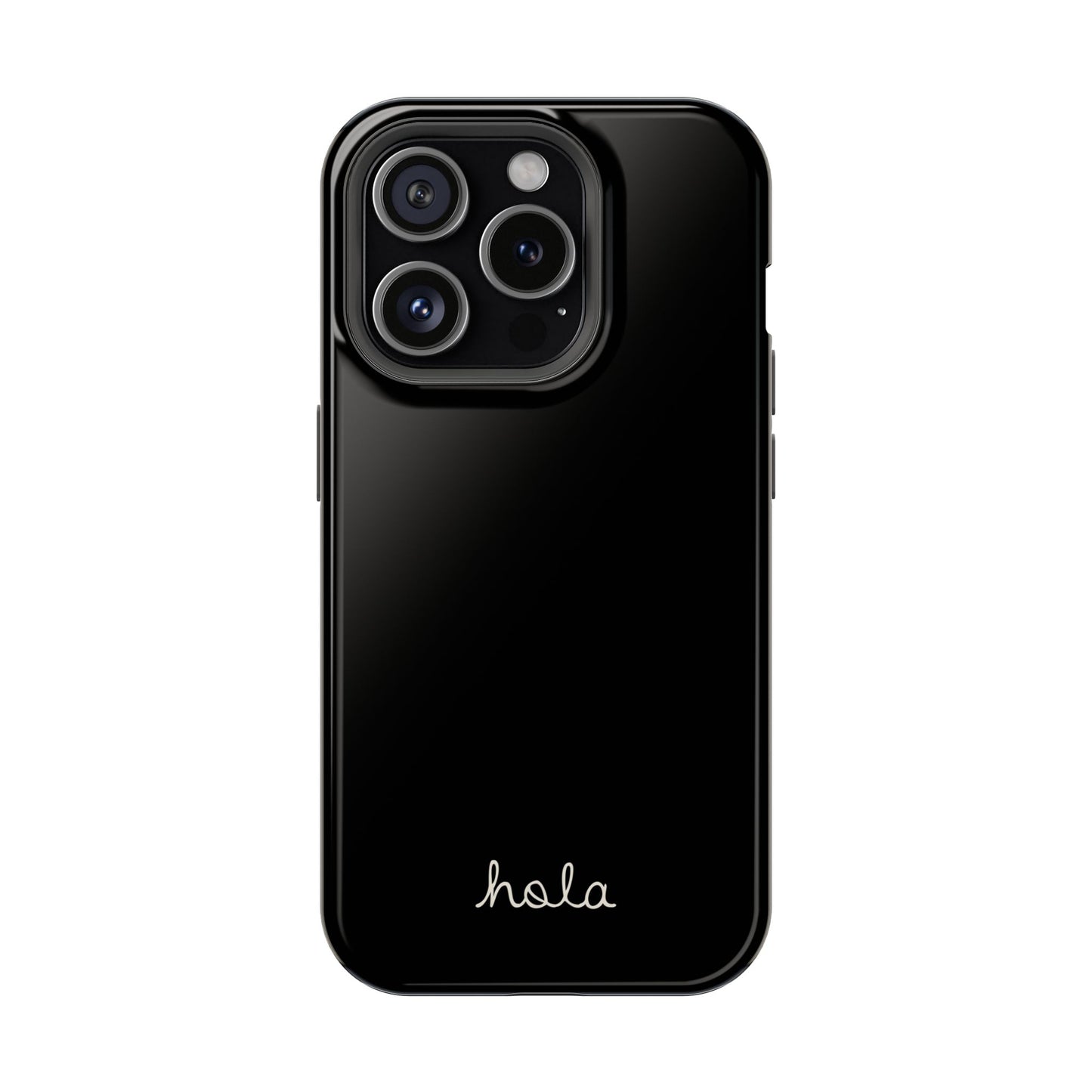 Minimalist iPhone Magnetic Case "Hello"