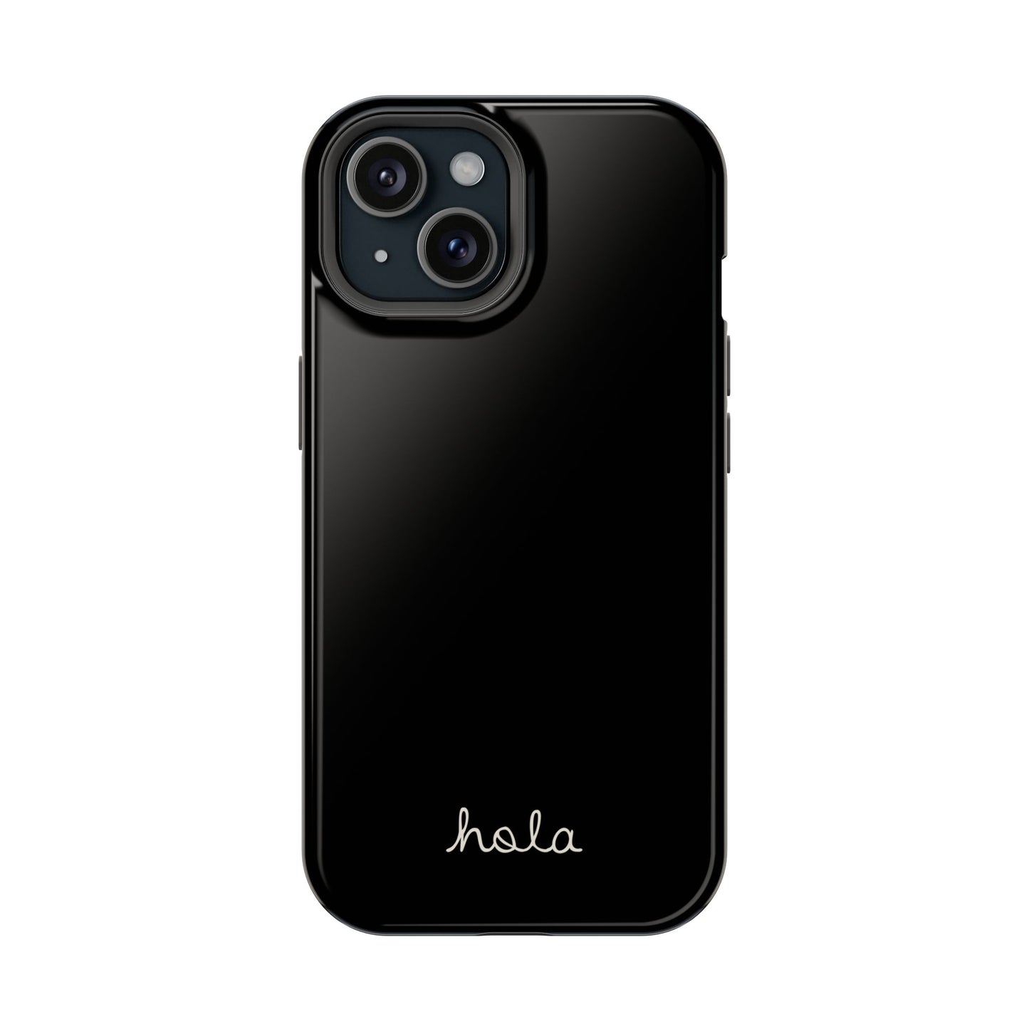 Minimalist iPhone Magnetic Case "Hello"