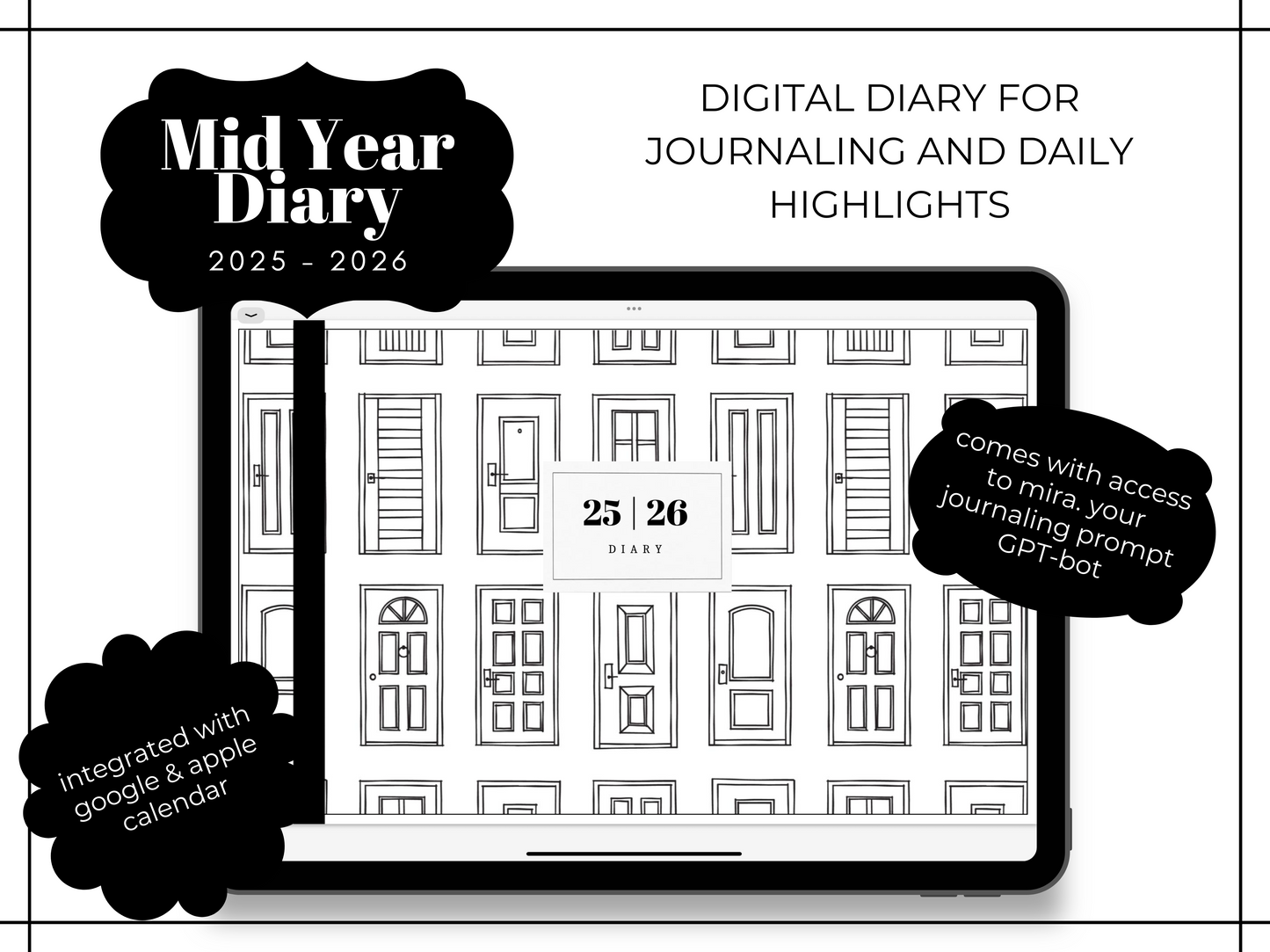 25-26 Minimalist Digital Diary