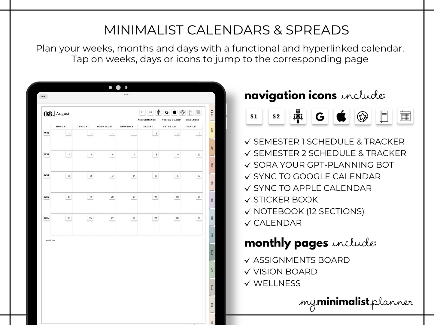 2025 - 2026 Student Planner