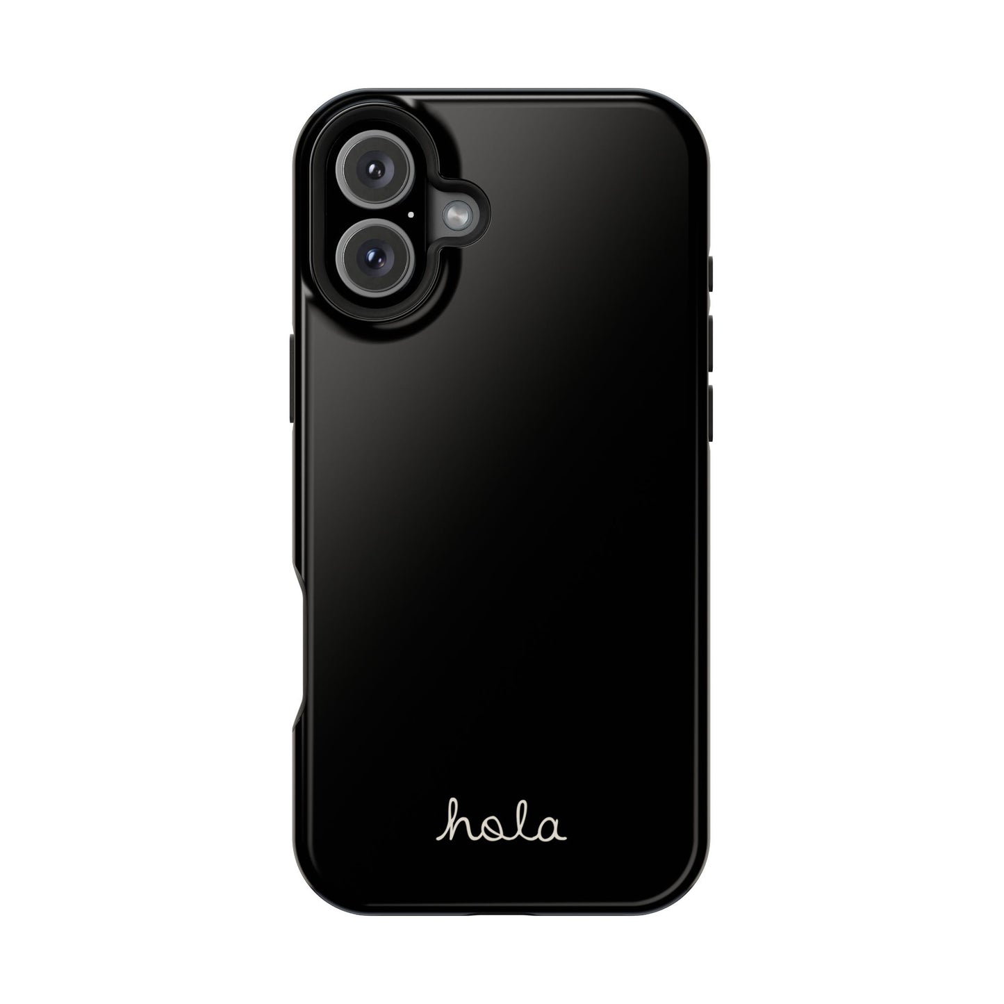 Minimalist iPhone Magnetic Case "Hello"