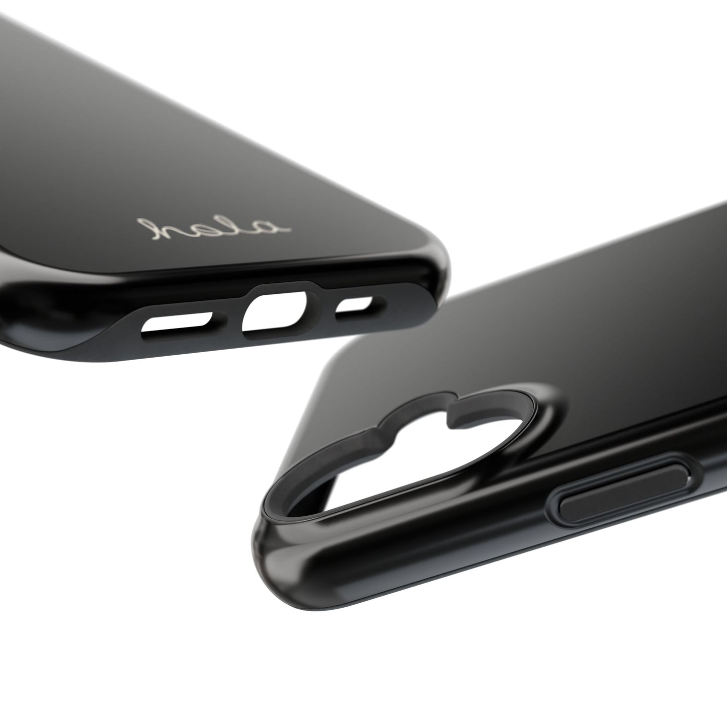 Minimalist iPhone Magnetic Case "Hello"