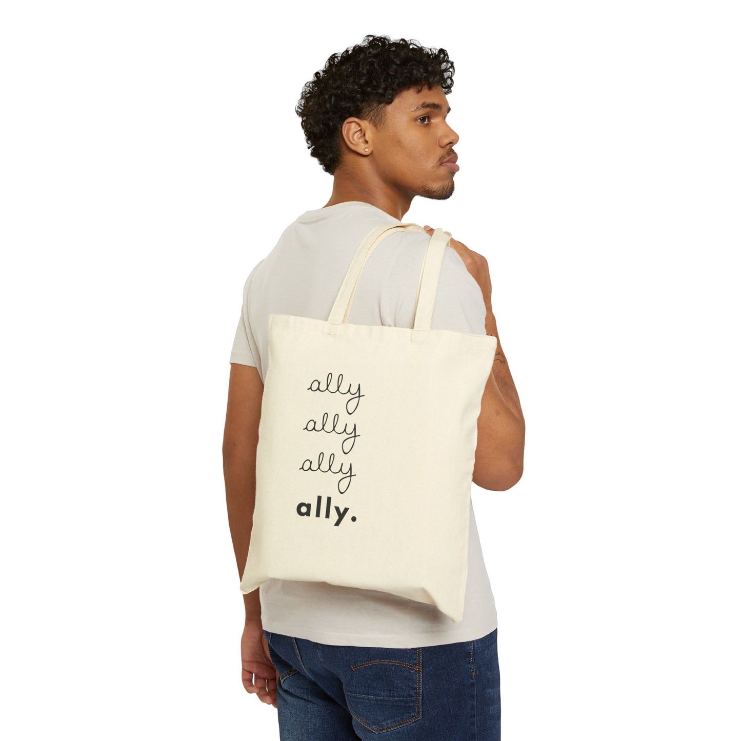 "Ally." | Minimalist Cotton Tote