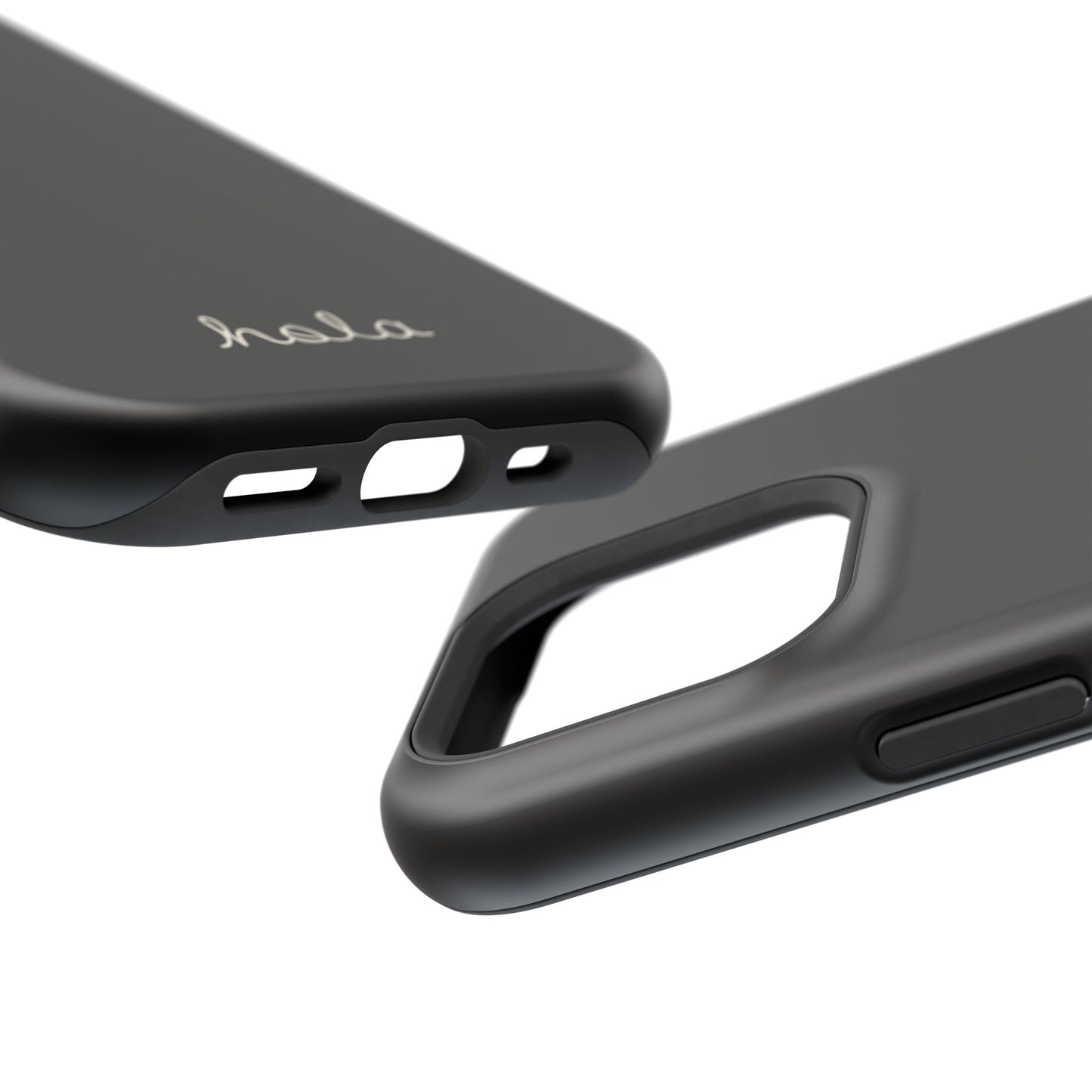 Minimalist iPhone Magnetic Case "Hello"
