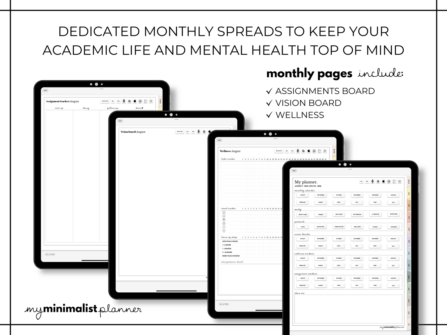 2025 - 2026 Student Planner