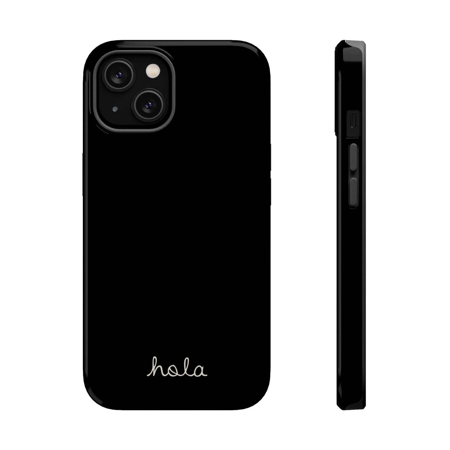 Minimalist iPhone Magnetic Case "Hello"