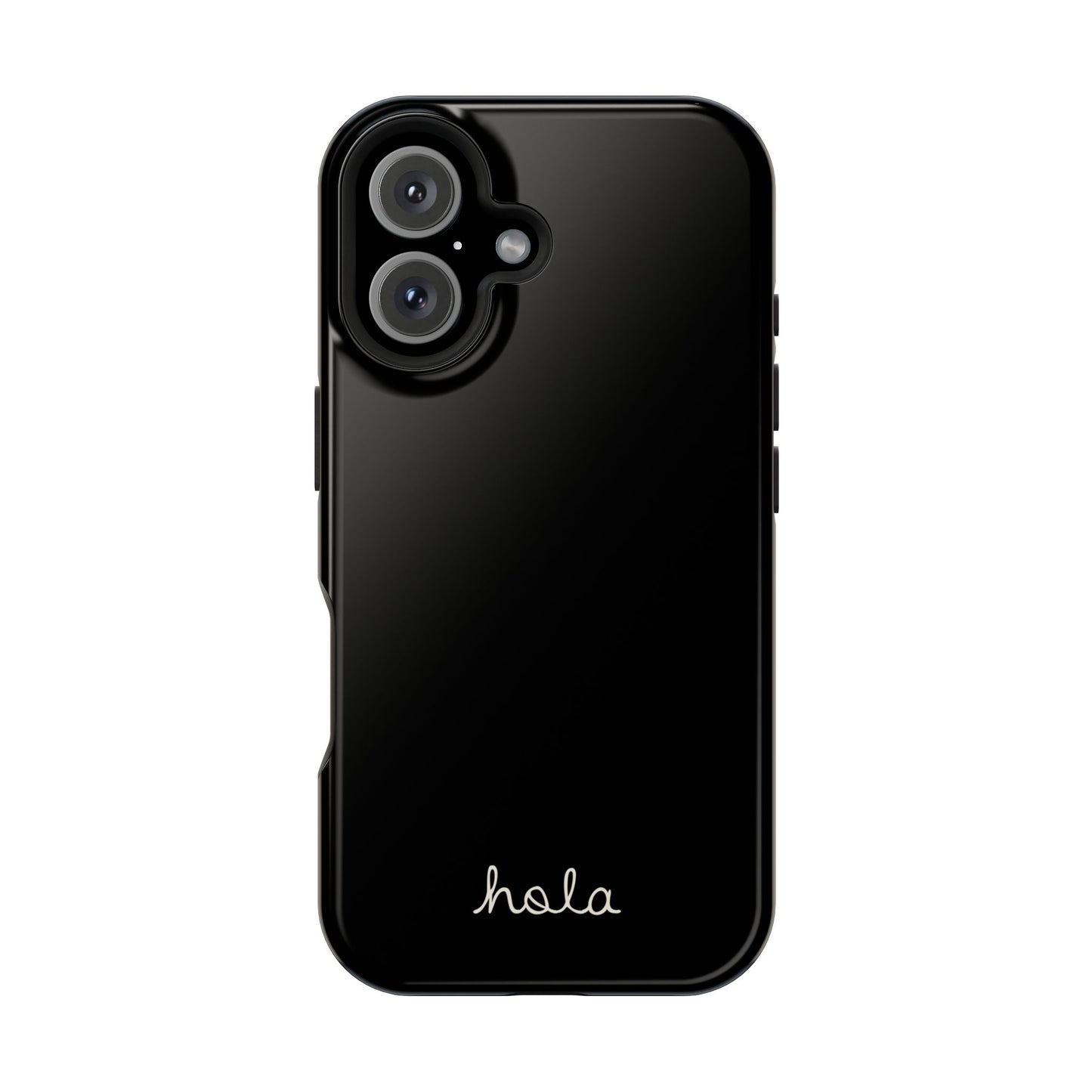 Minimalist iPhone Magnetic Case "Hello"