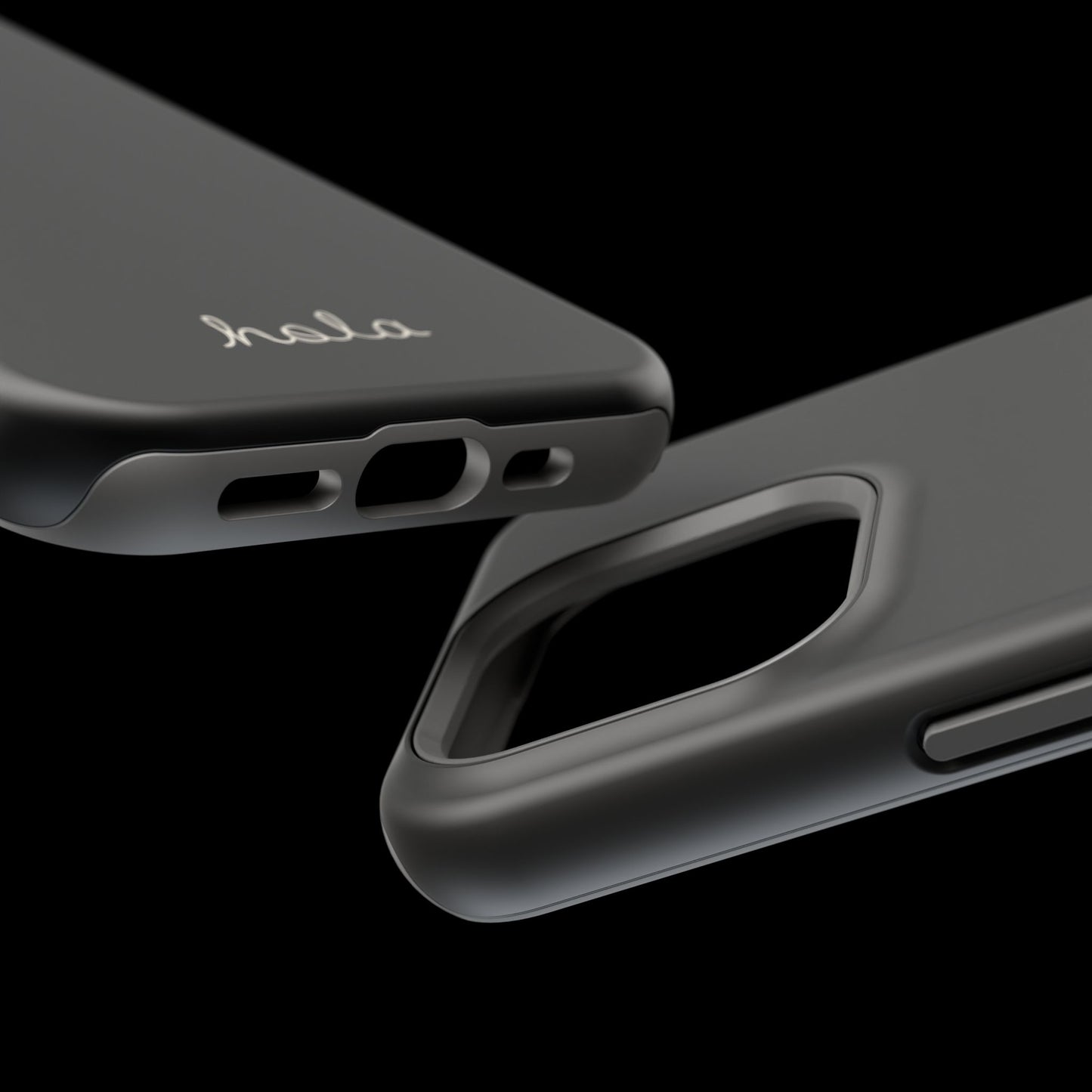 Minimalist iPhone Magnetic Case "Hello"