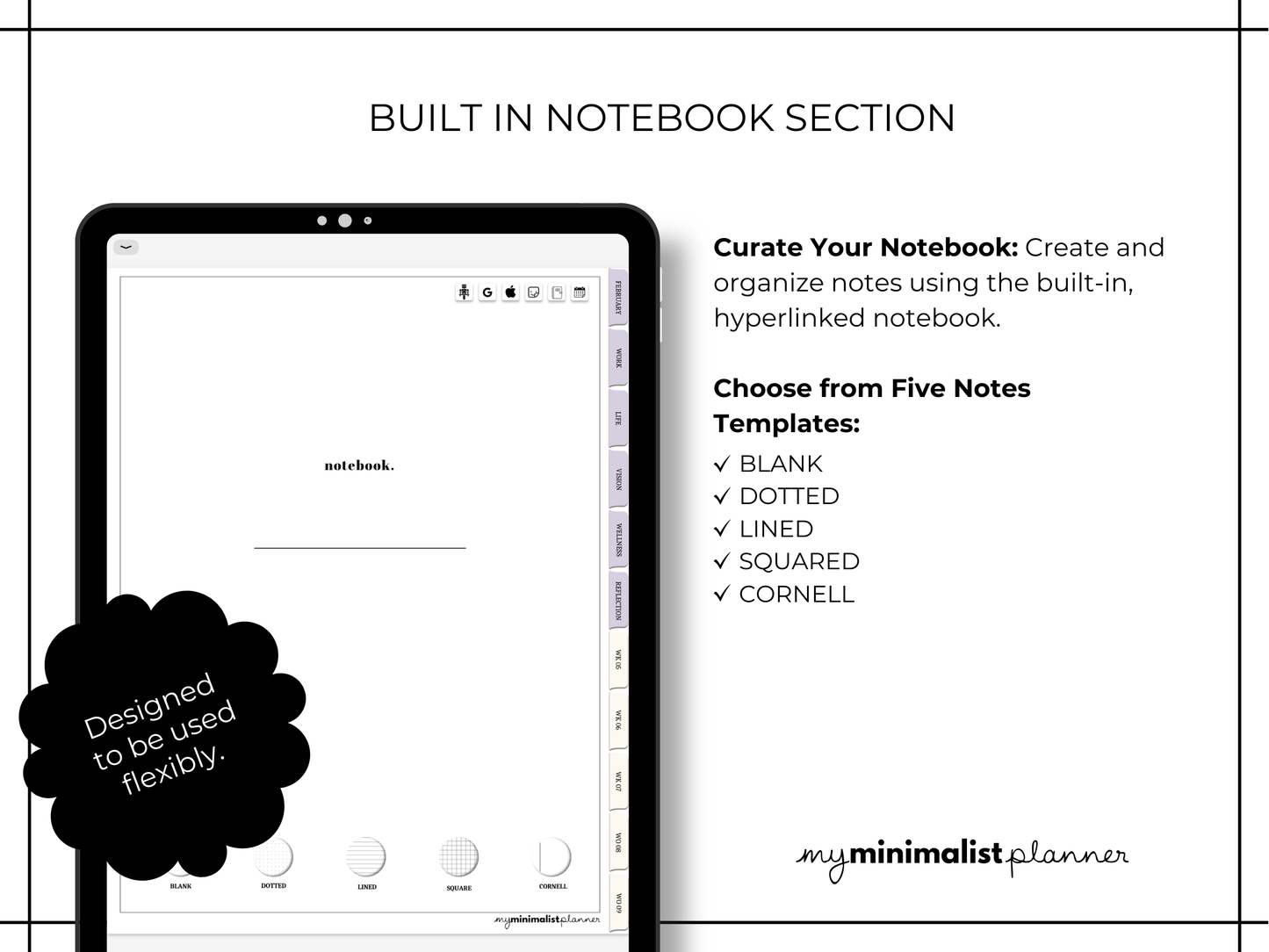February 2026 - Monthly ADHD Digital Planner