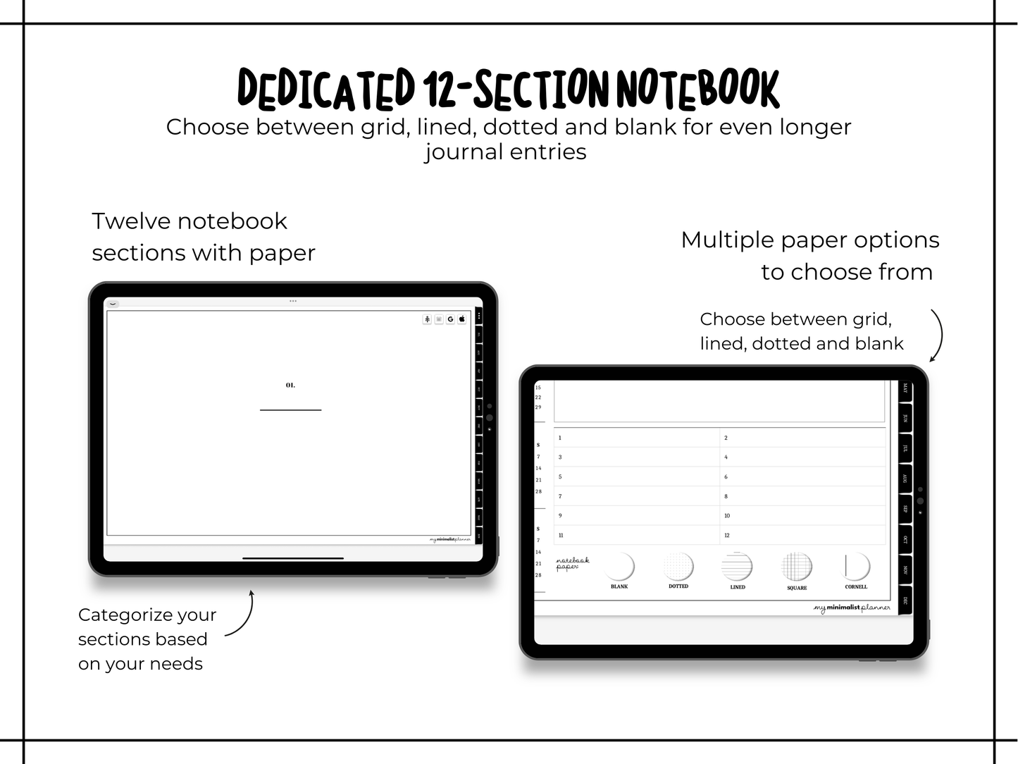 2026 Minimalist Digital Diary