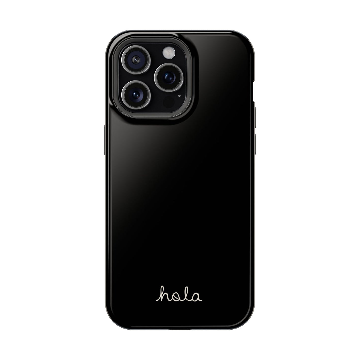 Minimalist iPhone Magnetic Case "Hello"
