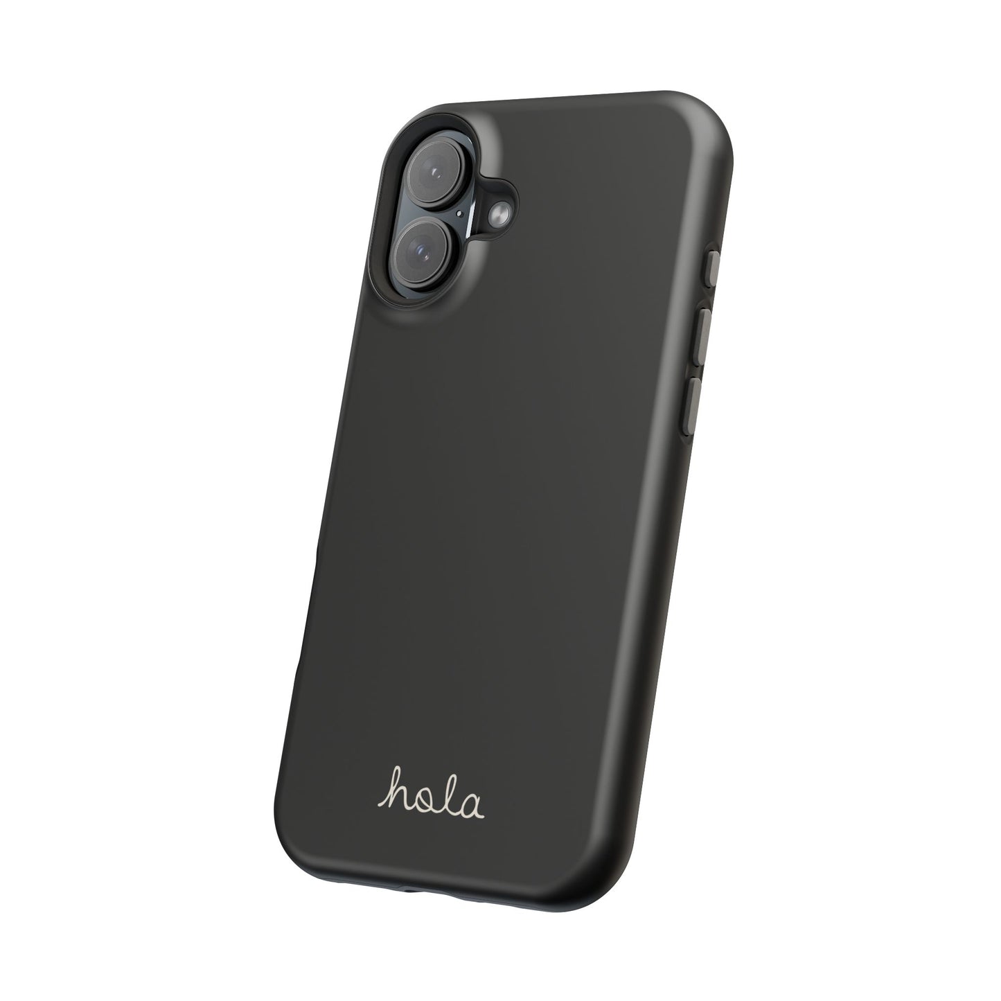 Minimalist iPhone Magnetic Case "Hello"