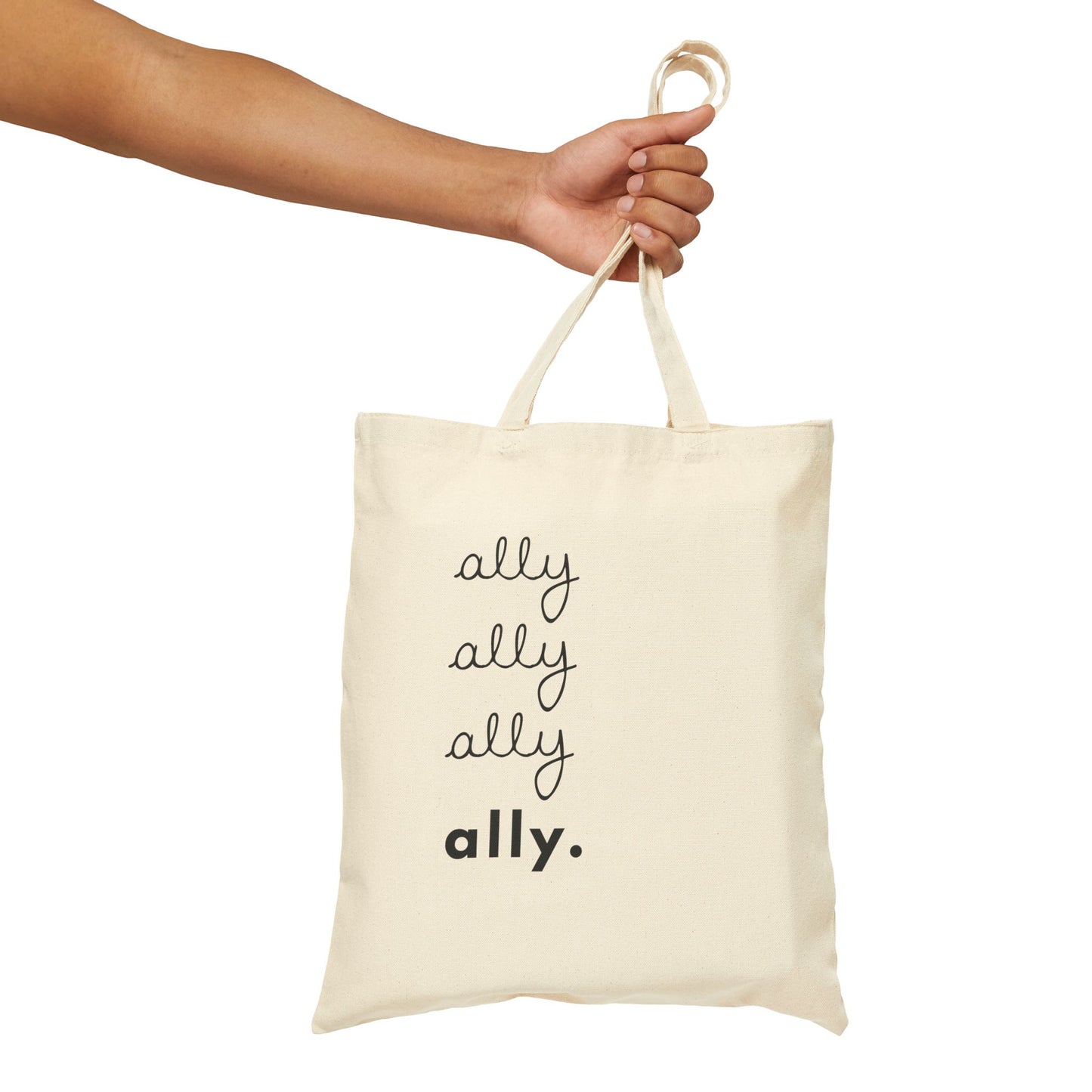 "Ally." | Minimalist Cotton Tote