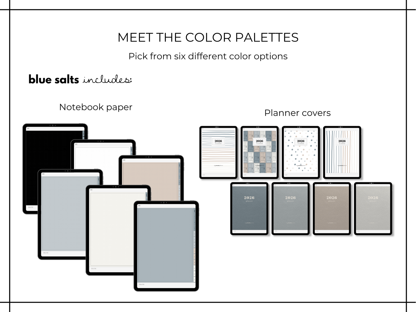 🖤 The 2026 Digital Life Planner Collection