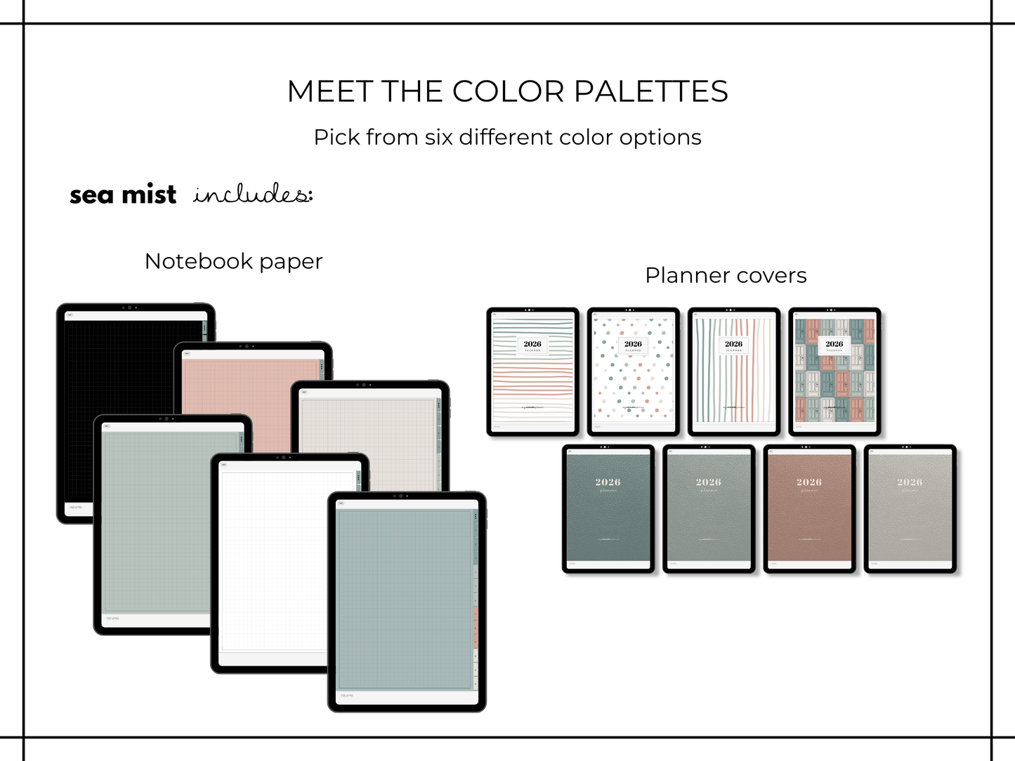 🖤 The 2026 Digital Life Planner Collection