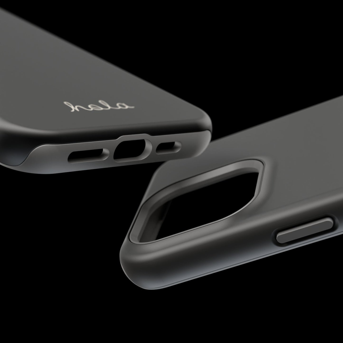 Minimalist iPhone Magnetic Case "Hello"