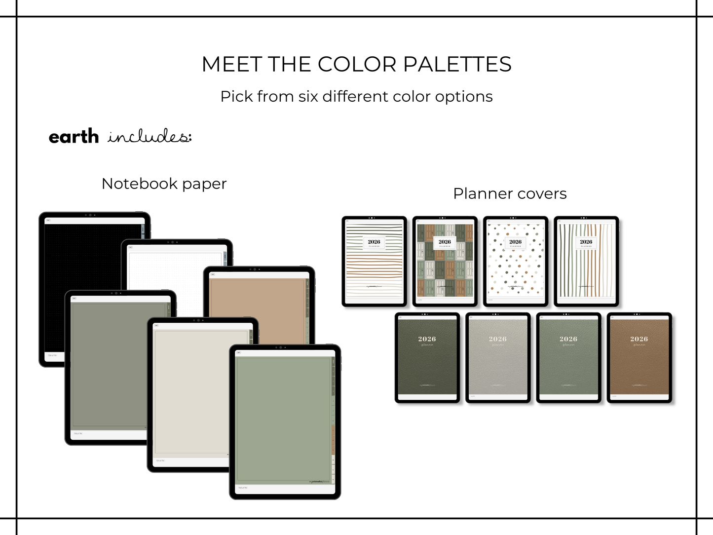 🖤 The 2026 Digital Life Planner Collection