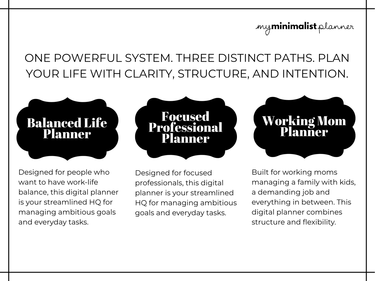 🖤 The 2026 Digital Life Planner Collection