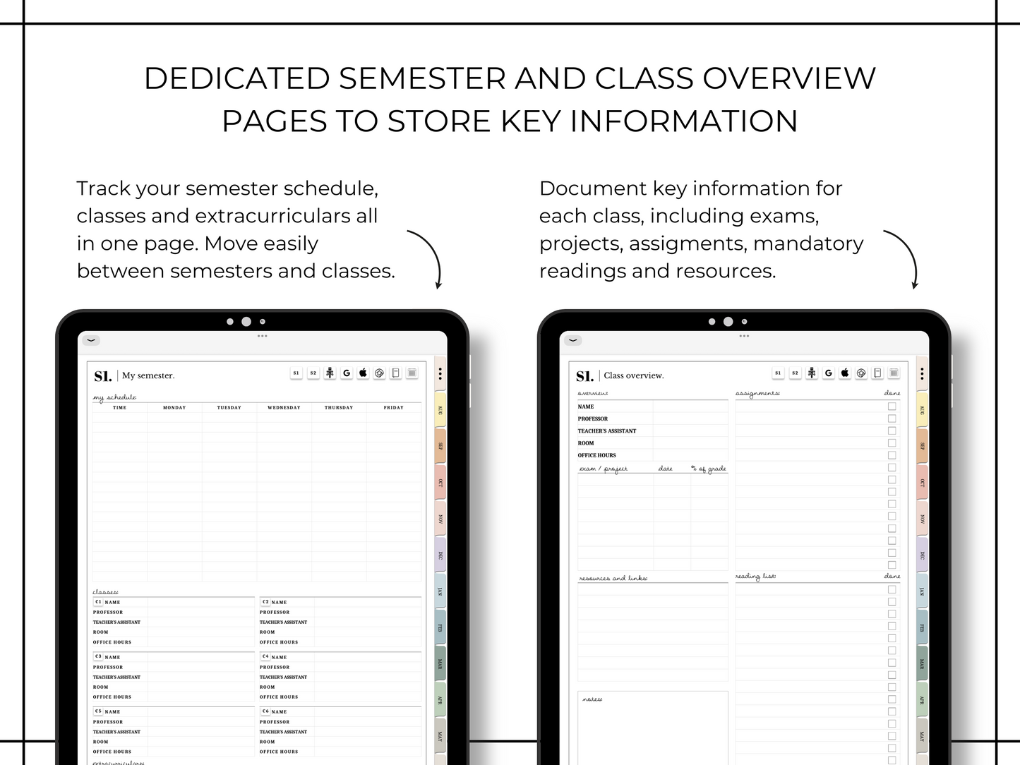 2025 - 2026 Student Planner