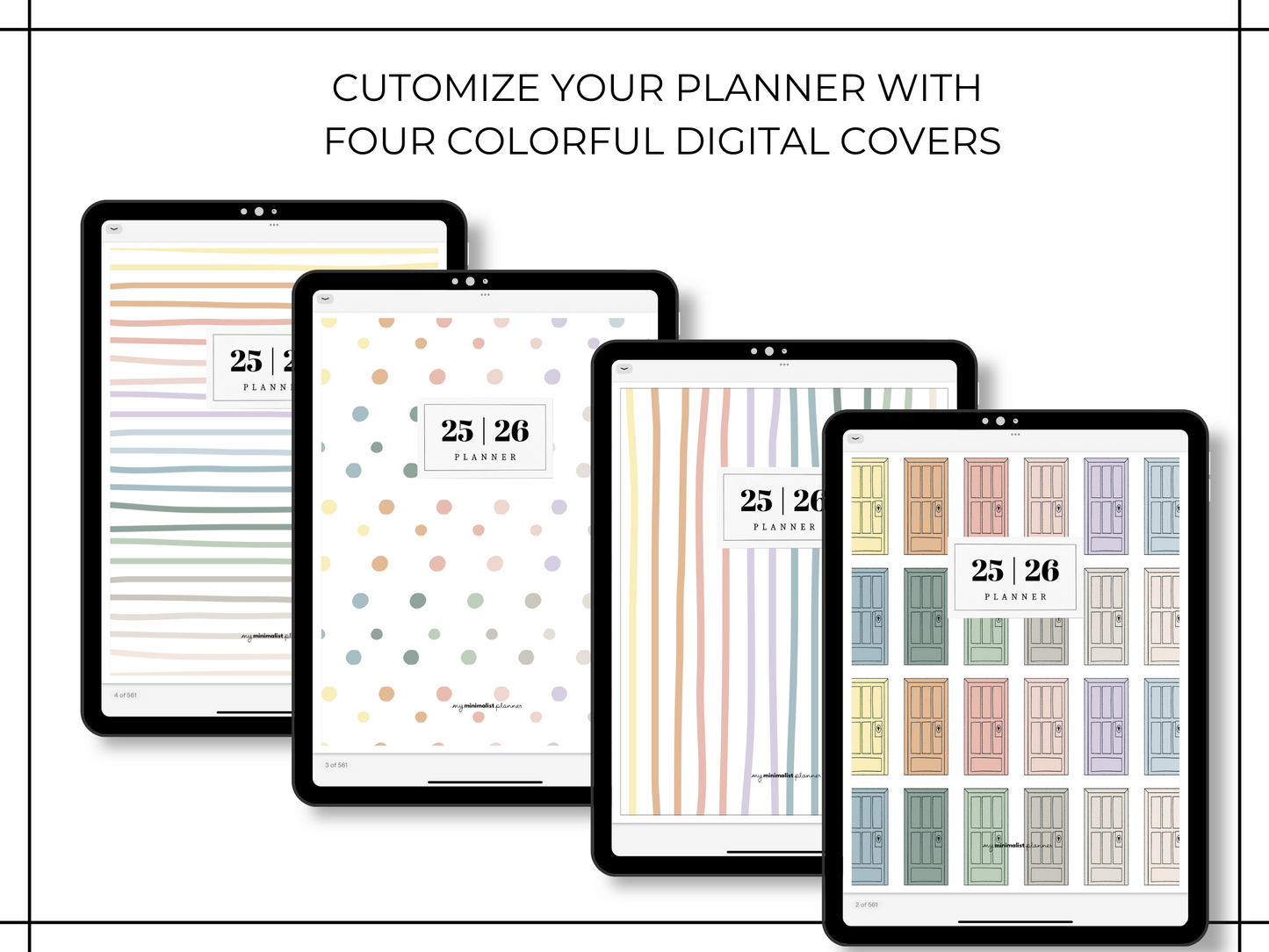 2025 - 2026 Student Planner