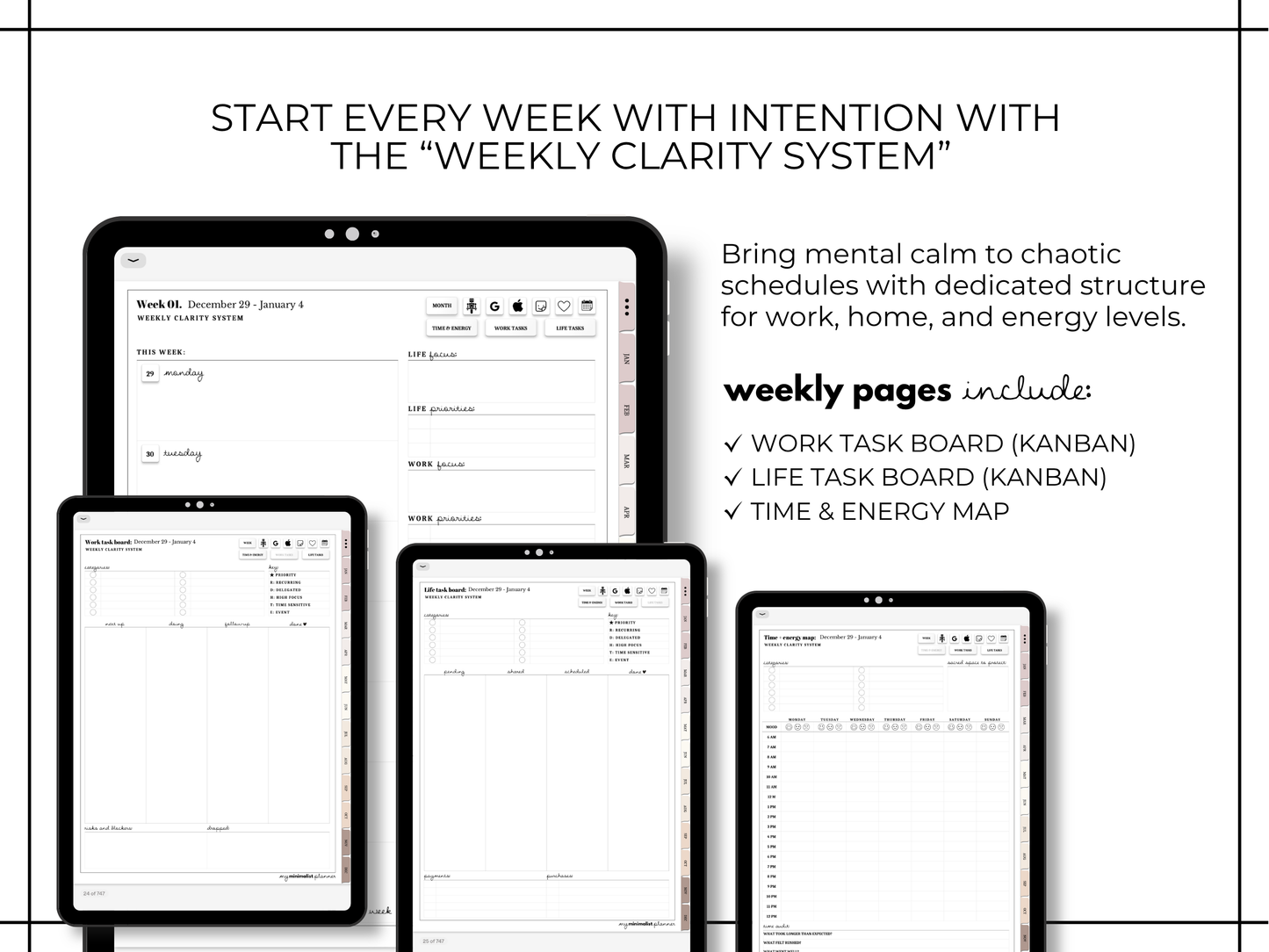 🖤 The 2026 Digital Life Planner Collection