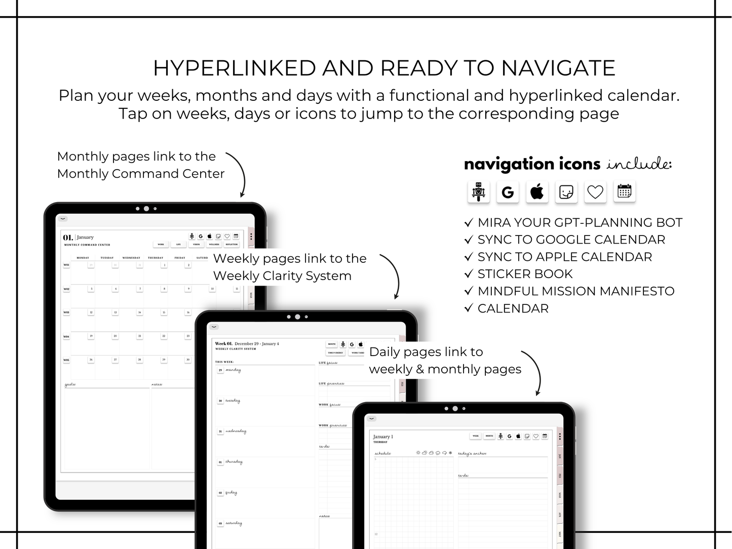 🖤 The 2026 Digital Life Planner Collection