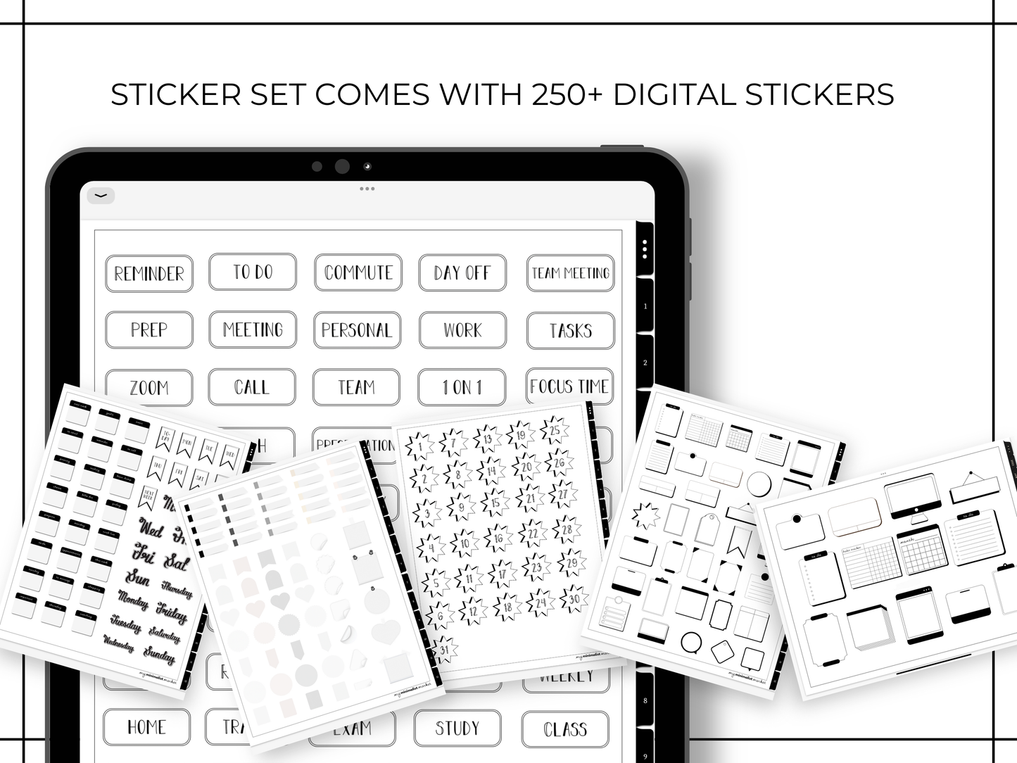 🖤 The 2026 Digital Life Planner Collection
