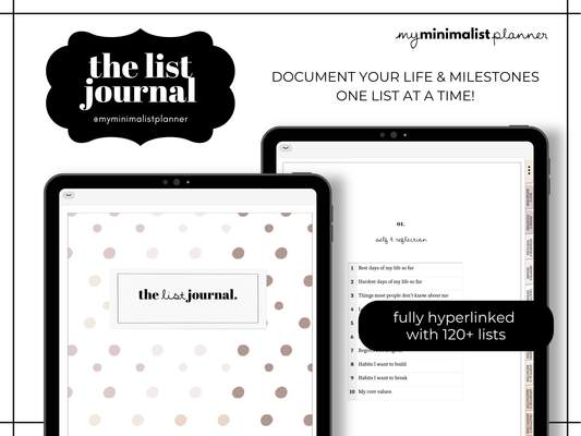The Lists Journal