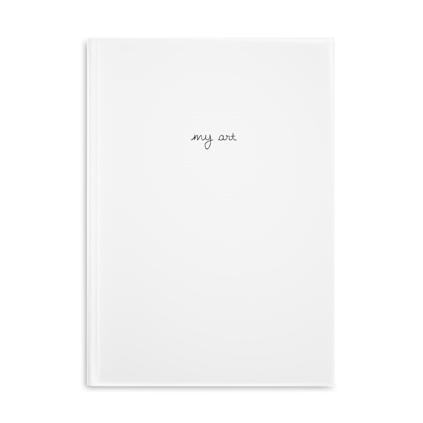 Minimalist Sketchbook, Art book, or Doodle Hardcover Notebook, Black & White Office Journal, Blank Pages (A4, A5, B5)