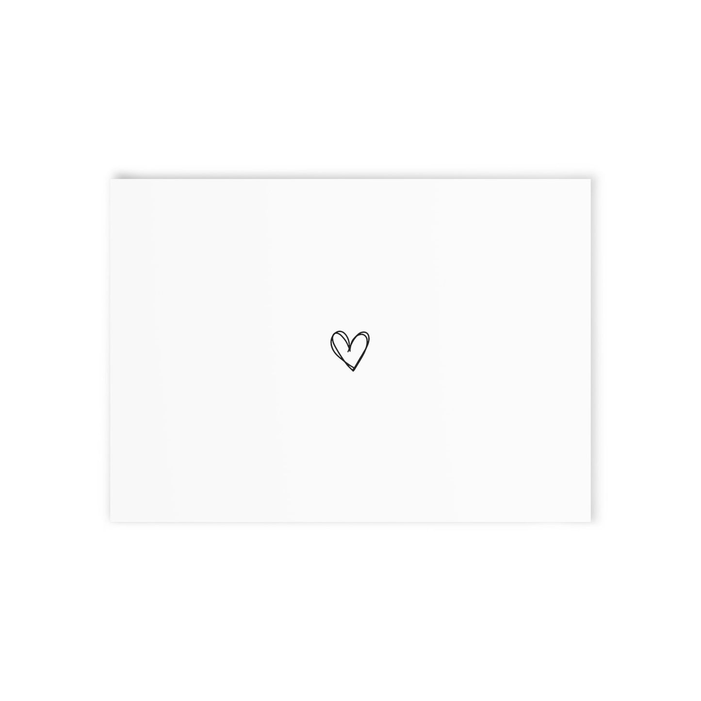 Minimalist Merry Christmas Cards, Black & White Notes, Elegant Message, Luxury Card