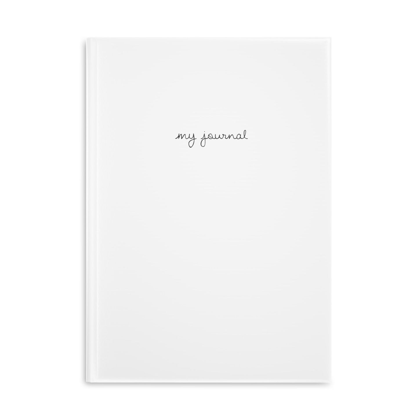 Minimalist Journal, Sketchbook, or Doodle Hardcover Notebook, Black & White Office Journal, Blank Pages (A4, A5, B5)