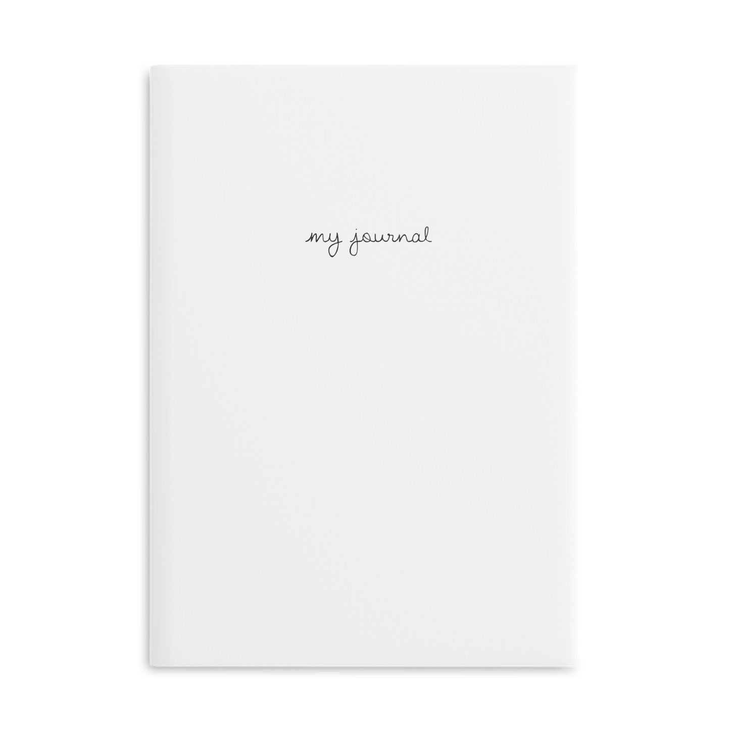 Minimalist Journal, Sketchbook, or Doodle Hardcover Notebook, Black & White Office Journal, Blank Pages (A4, A5, B5)