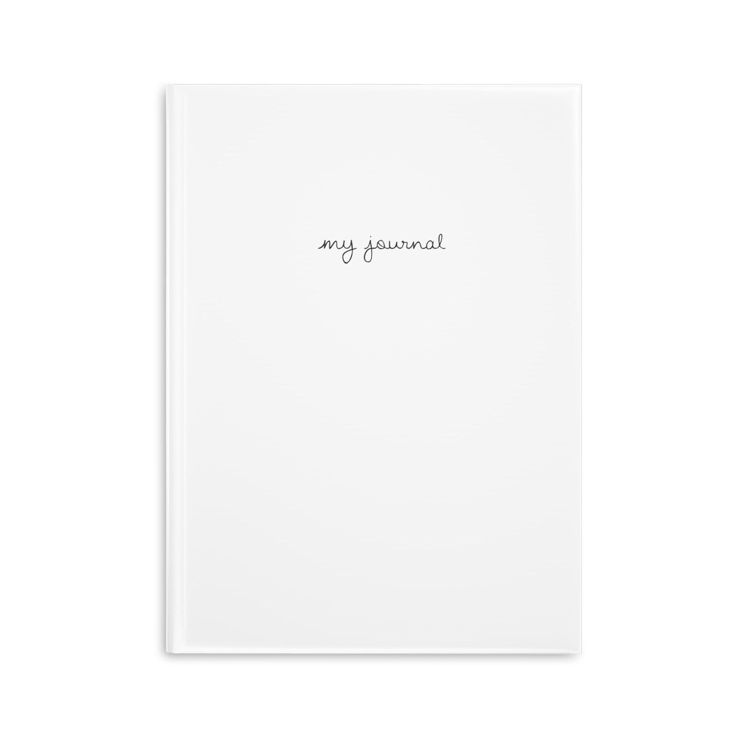 Minimalist Journal, Sketchbook, or Doodle Hardcover Notebook, Black & White Office Journal, Blank Pages (A4, A5, B5)