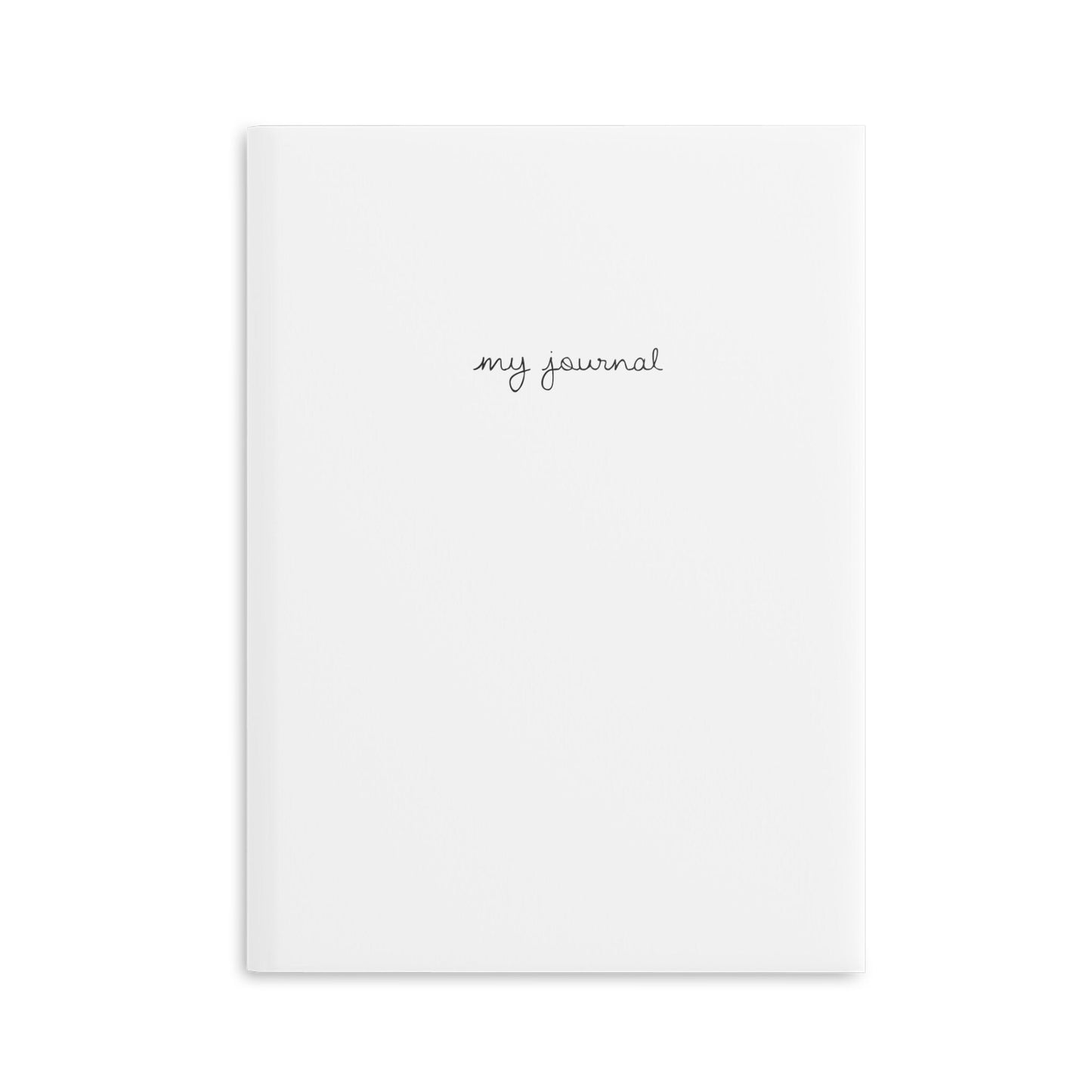 Minimalist Journal, Sketchbook, or Doodle Hardcover Notebook, Black & White Office Journal, Blank Pages (A4, A5, B5)